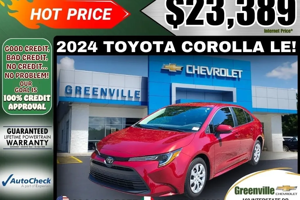 2024 Toyota Corolla LE photo 1