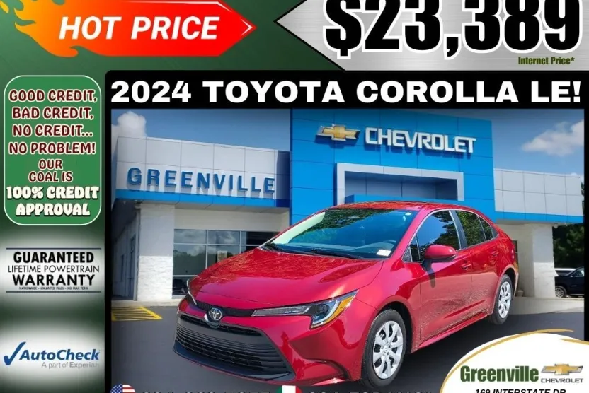 2024 Toyota Corolla LE photo 1