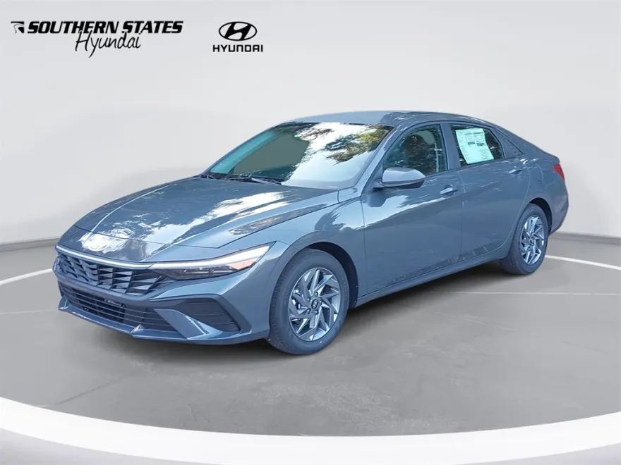 2025 Hyundai Elantra Hybrid Blue photo 1