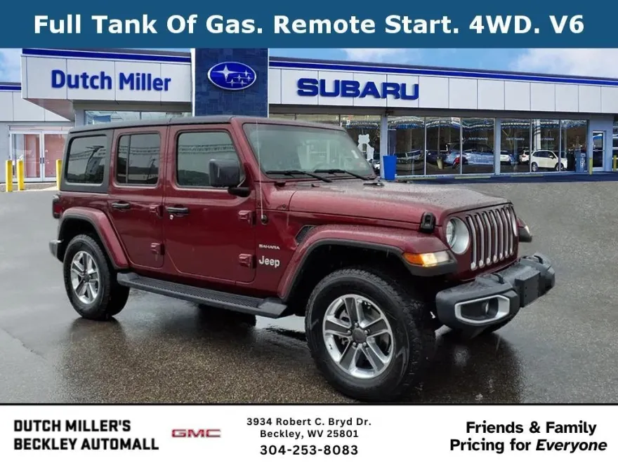 2021 Jeep Wrangler Unlimited Sahara photo 1
