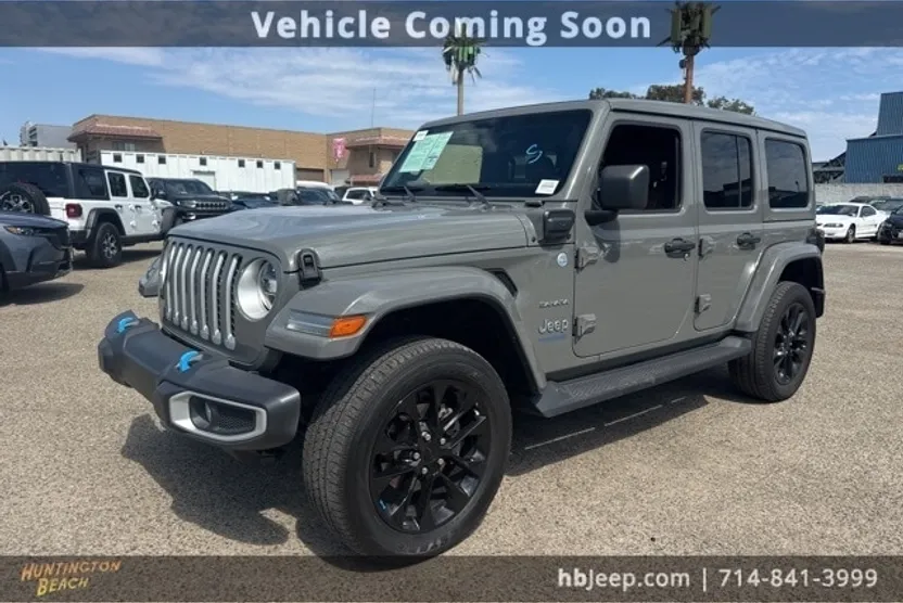 2022 Jeep Wrangler Unlimited Sahara 4xe photo 1