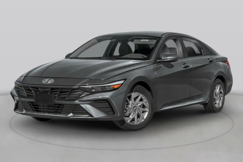 2025 Hyundai Elantra Hybrid Blue photo 1