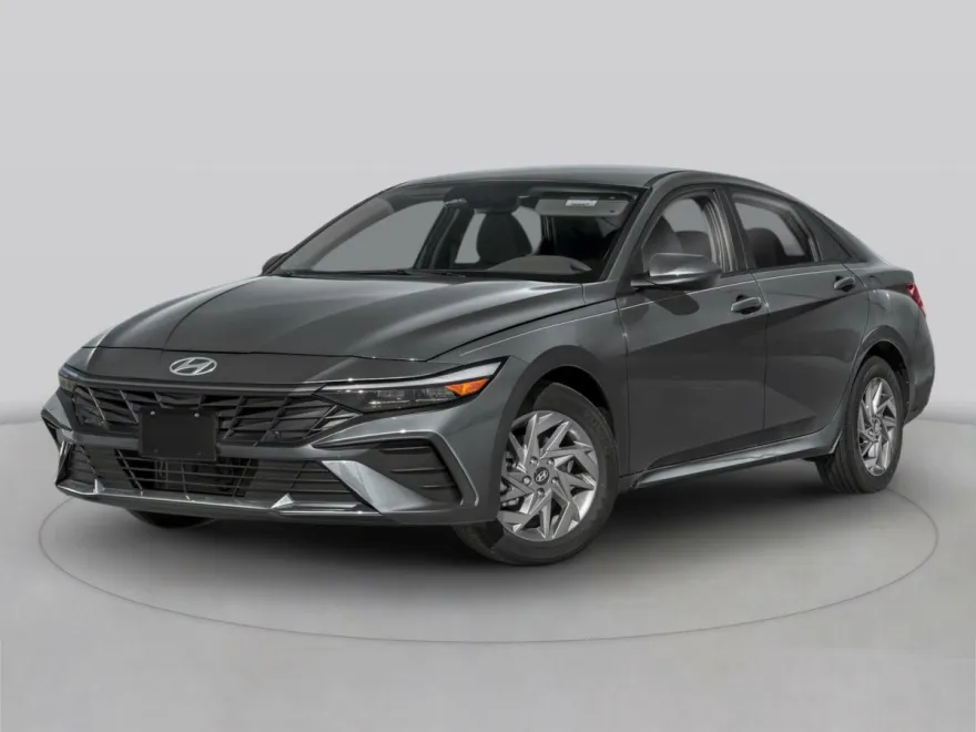 2025 Hyundai Elantra Hybrid Blue photo 1