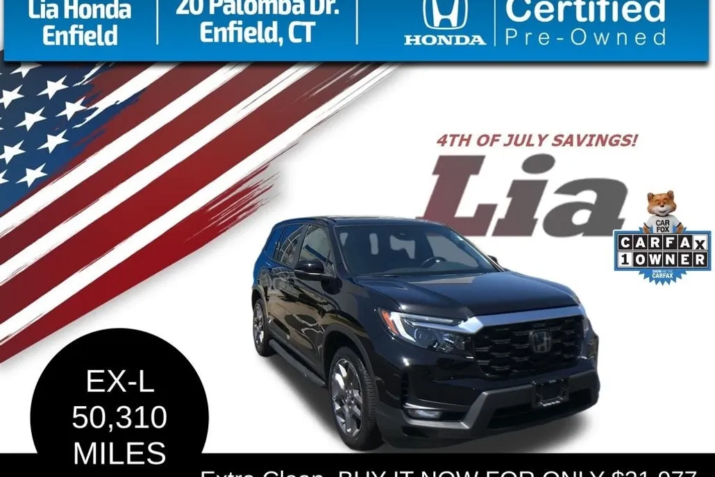 2022 Honda Passport EX-L photo 1