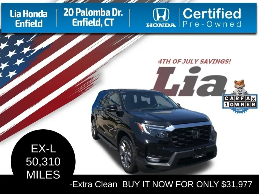 2022 Honda Passport EX-L photo 1