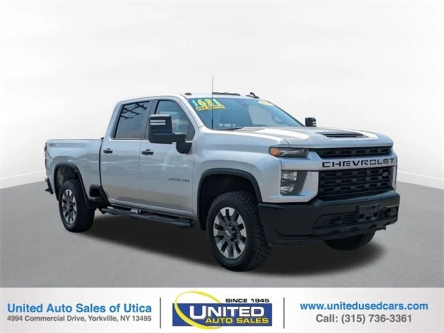 2021 Chevrolet Silverado 2500HD Custom photo 1
