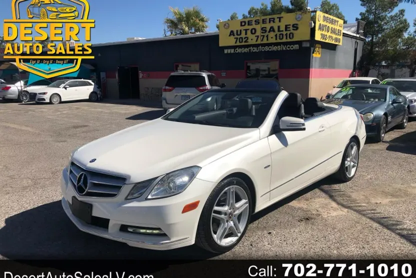 2012 Mercedes Benz E Cabriolet 350 photo 1