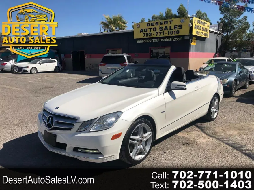 2012 Mercedes Benz E Cabriolet 350 photo 1