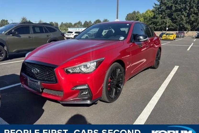 2018 Infiniti Q50 Red Sport 400 photo 1