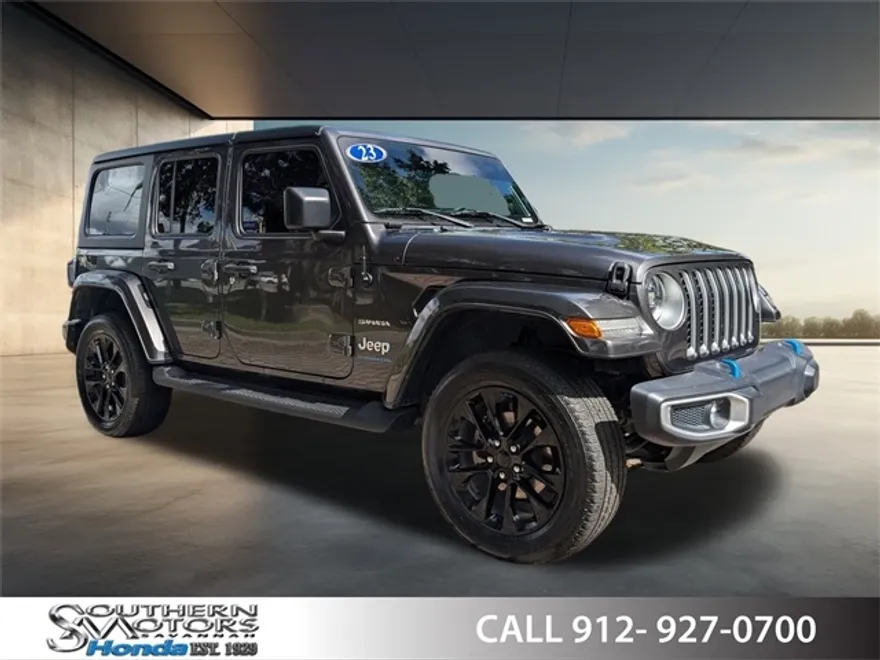 2023 Jeep Wrangler Sahara 4xe photo 1