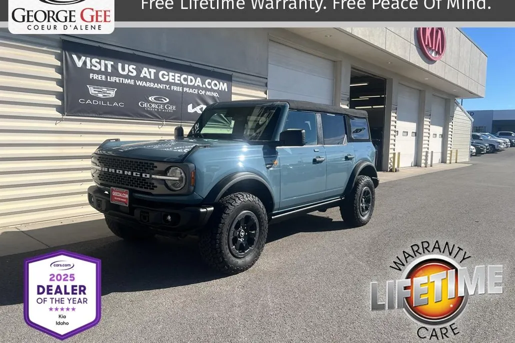2022 Ford Bronco Base Big Bend Black Diamond Outer Banks Badlands Wildtrak Everglades photo 1