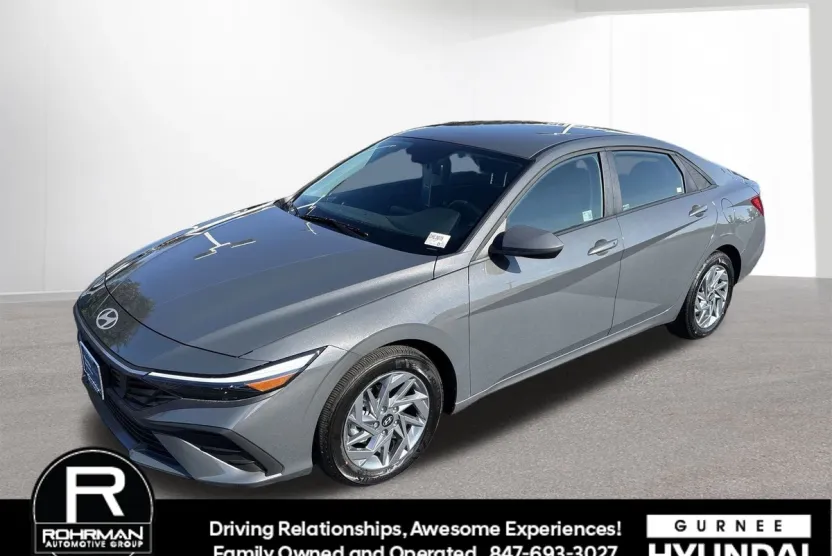 2025 Hyundai Elantra Hybrid Blue photo 1