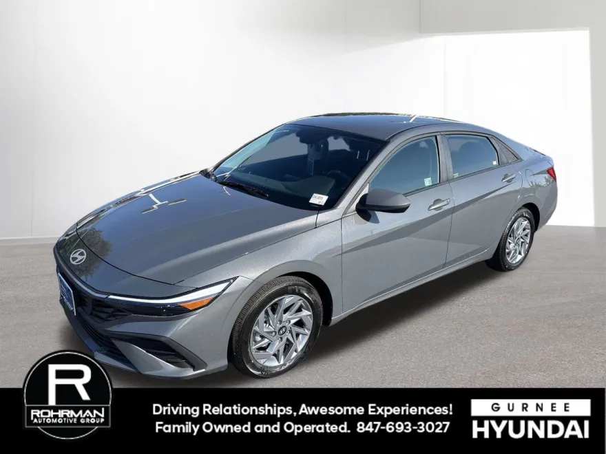 2025 Hyundai Elantra Hybrid Blue photo 1