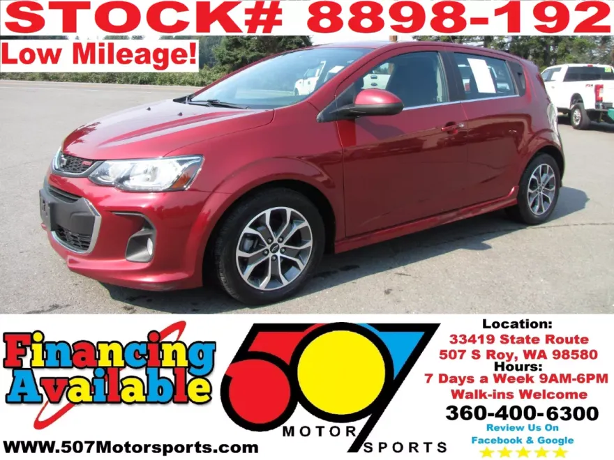2019 Chevrolet Sonic RS photo 1