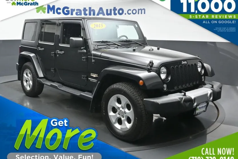 2015 Jeep Wrangler Unlimited Sahara photo 1