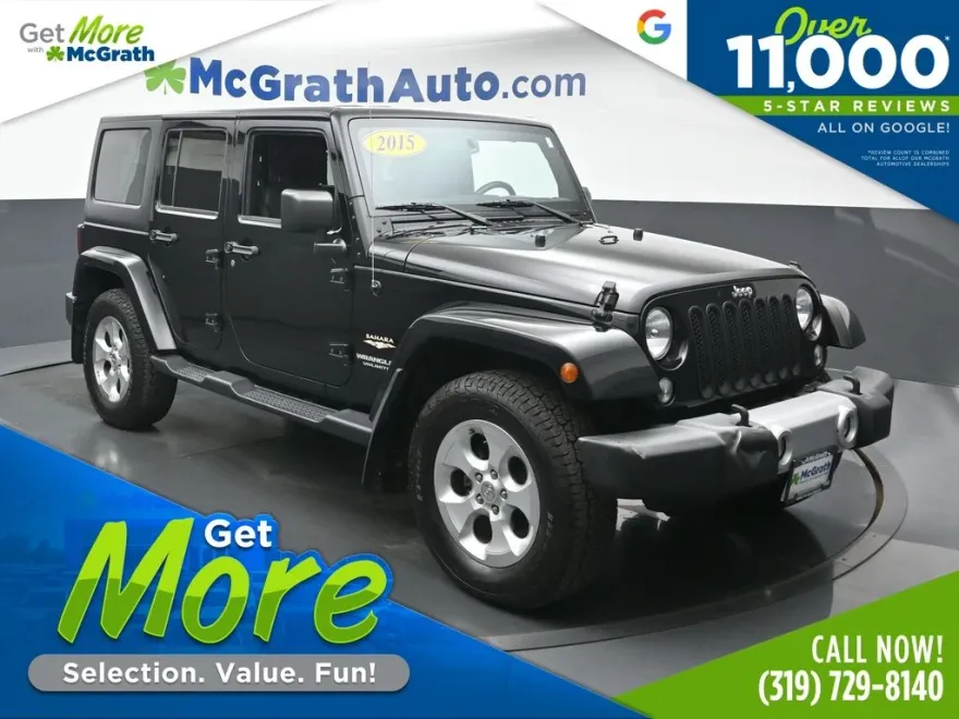 2015 Jeep Wrangler Unlimited Sahara photo 1