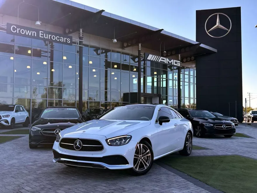 2023 Mercedes Benz E 450 4MATIC Coupe photo 1