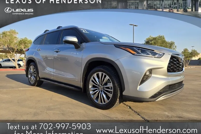 2021 Toyota Highlander Hybrid Platinum photo 1