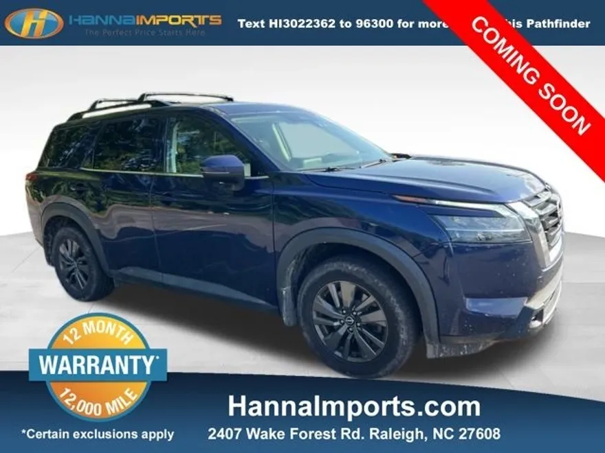 2022 Nissan Pathfinder SV photo 1
