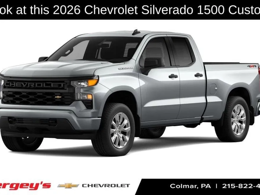 2026 Chevrolet Silverado 1500 Custom photo 1