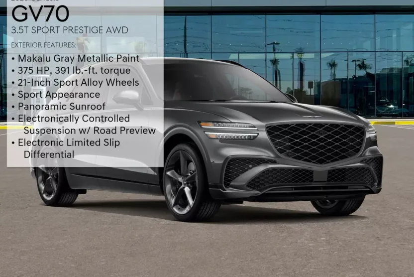 2026 Genesis GV70 3.5T Sport Prestige photo 1