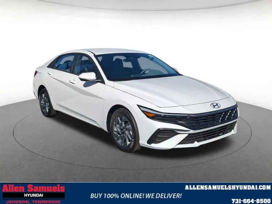 2024 Hyundai Elantra Hybrid Blue photo 1
