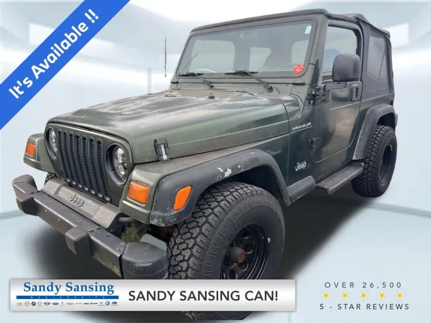1998 Jeep Wrangler SE TJ photo 1