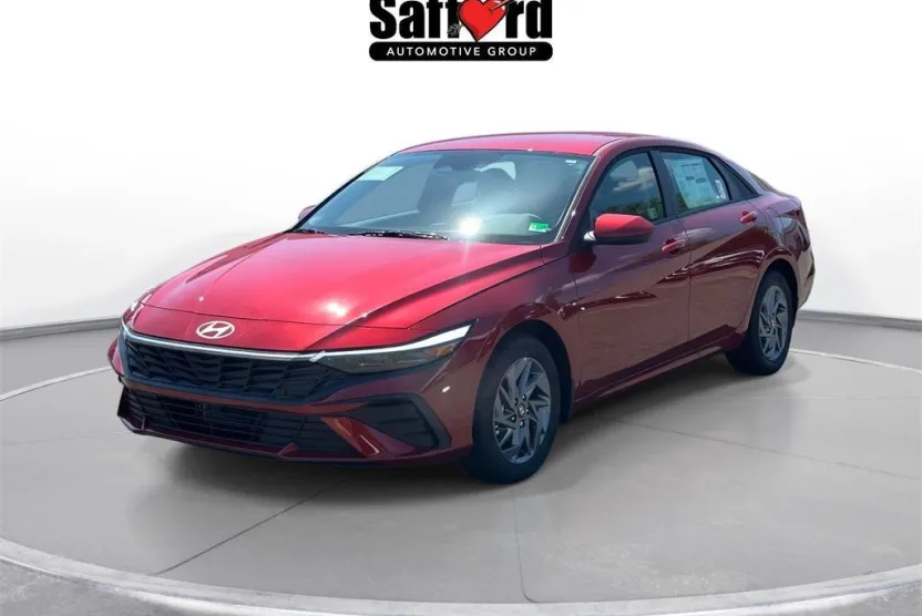 2025 Hyundai Elantra Hybrid Blue photo 1