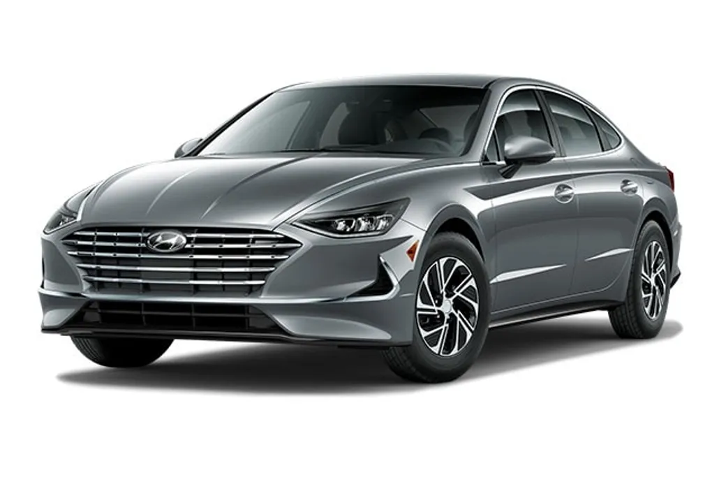 2023 Hyundai Sonata Hybrid Blue photo 1