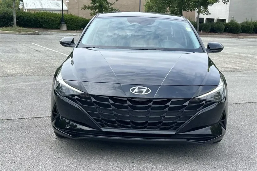 2023 Hyundai Elantra Hybrid Blue photo 1