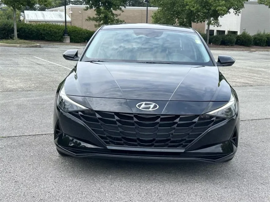 2023 Hyundai Elantra Hybrid Blue photo 1