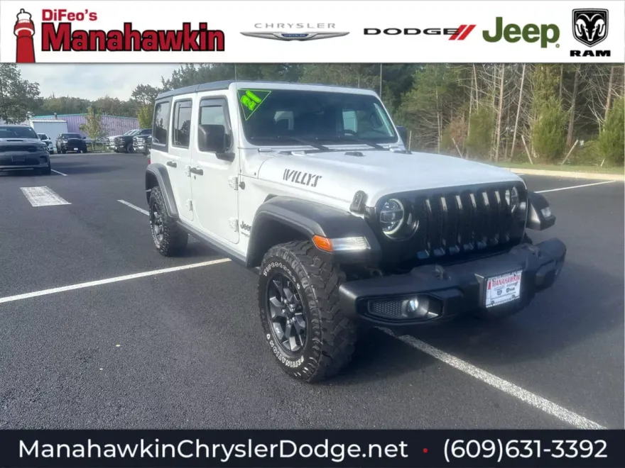 2021 Jeep Wrangler Unlimited Willys photo 1