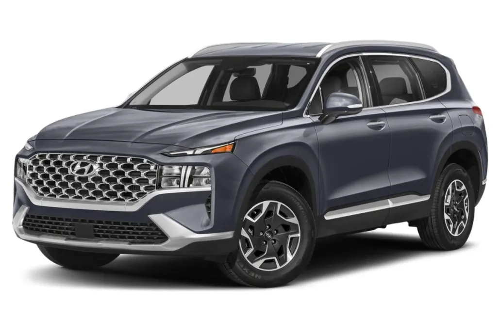 2022 Hyundai Santa Fe Blue photo 1