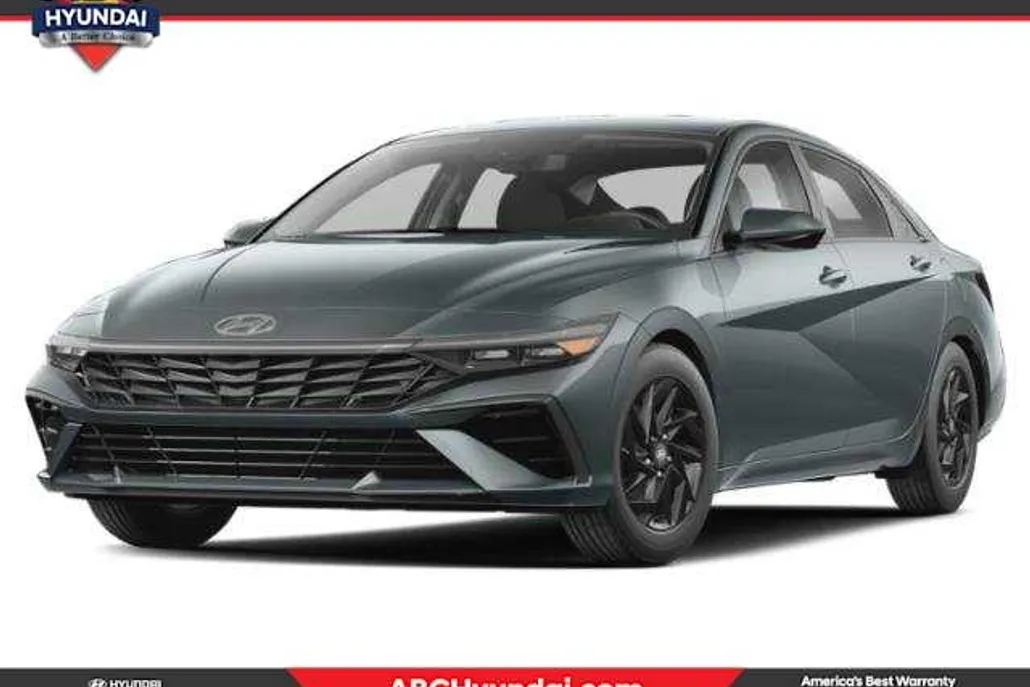 2024 Hyundai Elantra Hybrid Blue photo 1