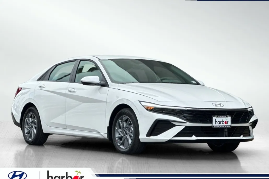 2025 Hyundai Elantra Hybrid Blue photo 1