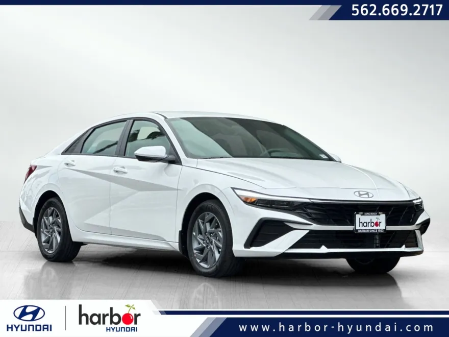 2025 Hyundai Elantra Hybrid Blue photo 1