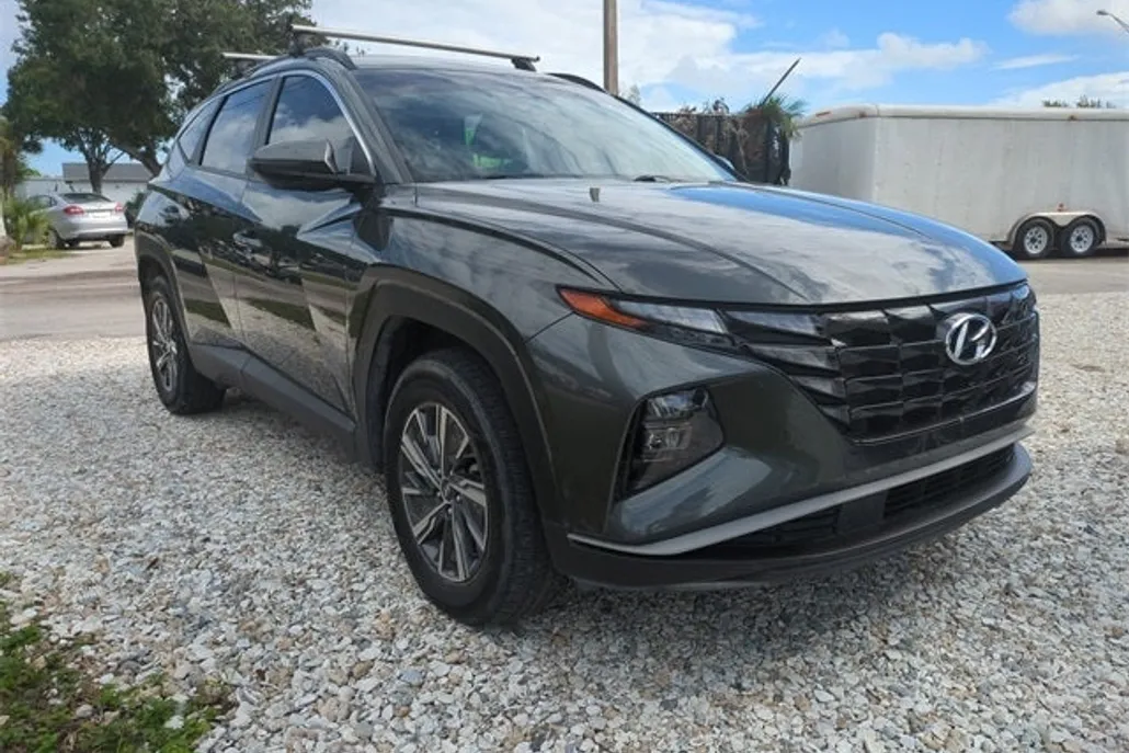 2022 Hyundai Tucson Hybrid Blue photo 1