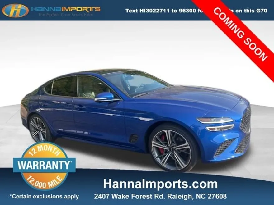 2025 Genesis G70 3.3T Sport Advanced photo 1