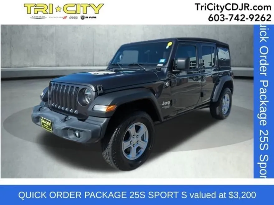 2021 Jeep Wrangler Unlimited Sport S photo 1