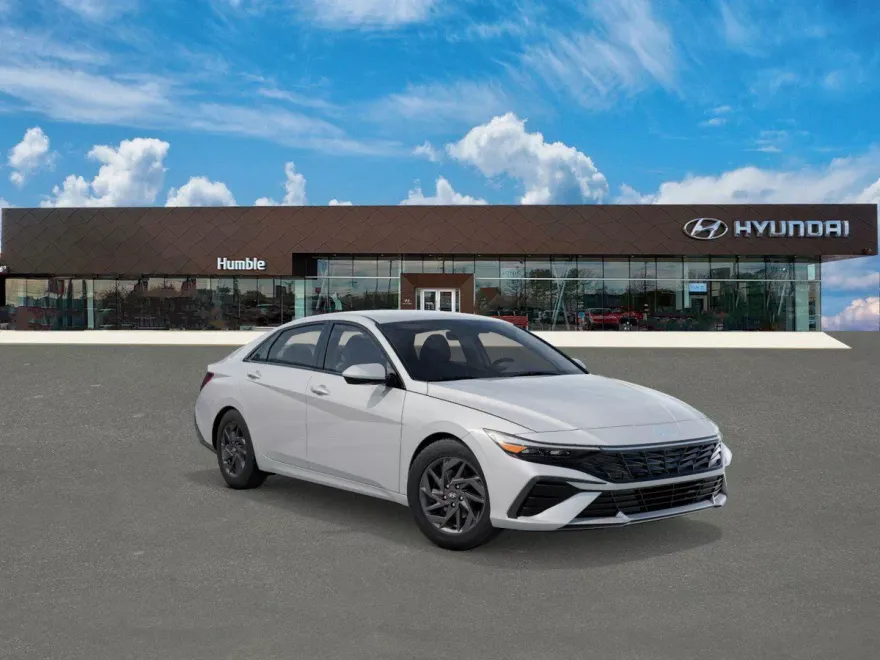 2025 Hyundai Elantra Hybrid Blue photo 1