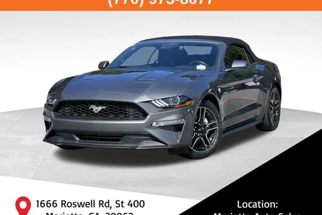 2021 Ford Mustang EcoBoost Premium Convertible photo 1