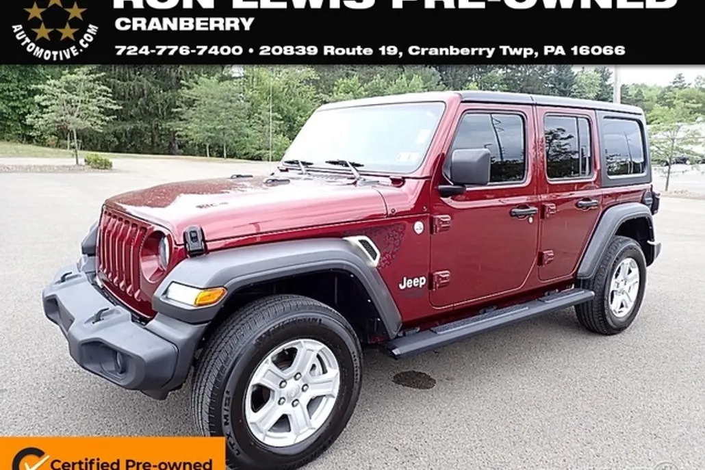 2021 Jeep Wrangler Unlimited Sport S photo 1