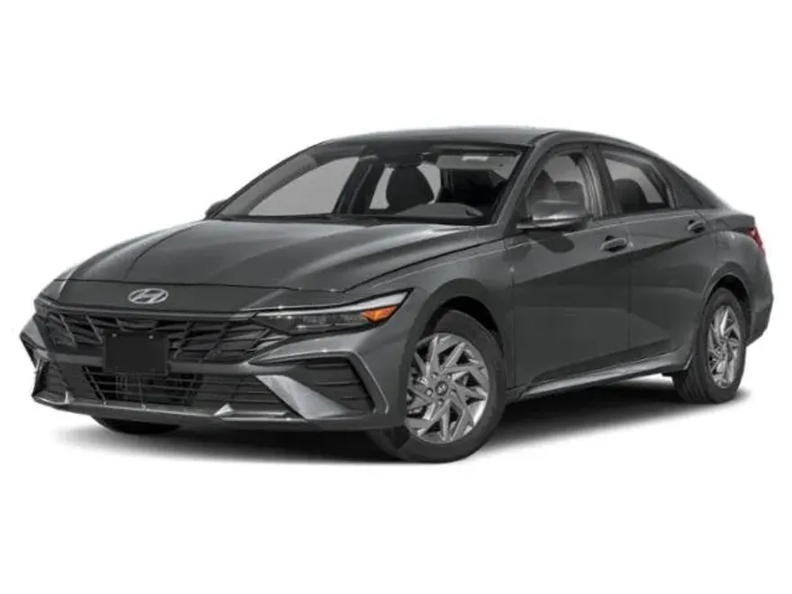 2025 Hyundai Elantra Hybrid Blue photo 1