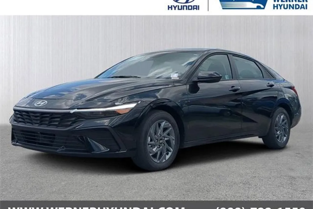 2025 Hyundai Elantra Hybrid Blue photo 1