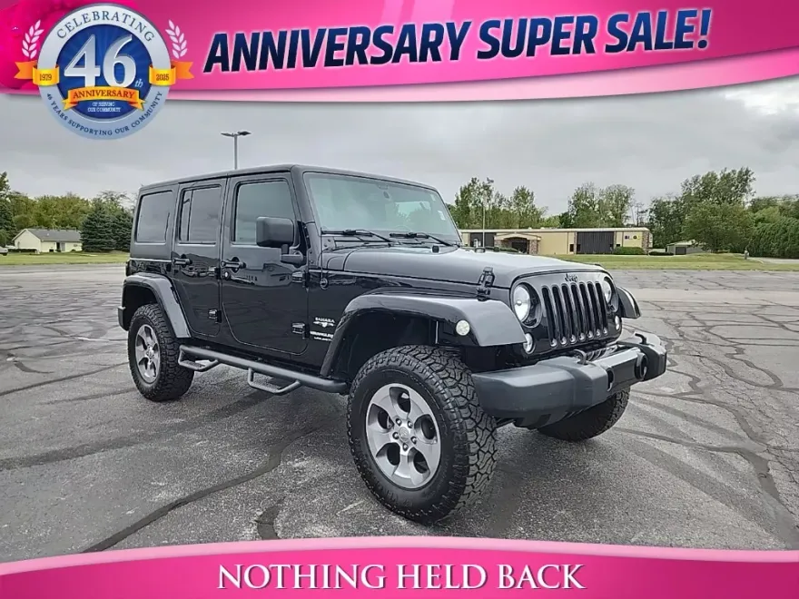2018 Jeep Wrangler Unlimited Sahara photo 1