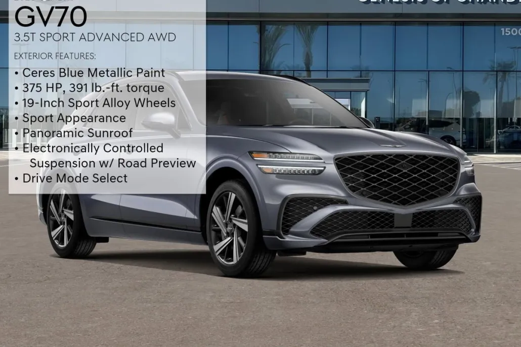 2026 Genesis GV70 3.5T Sport Advanced photo 1