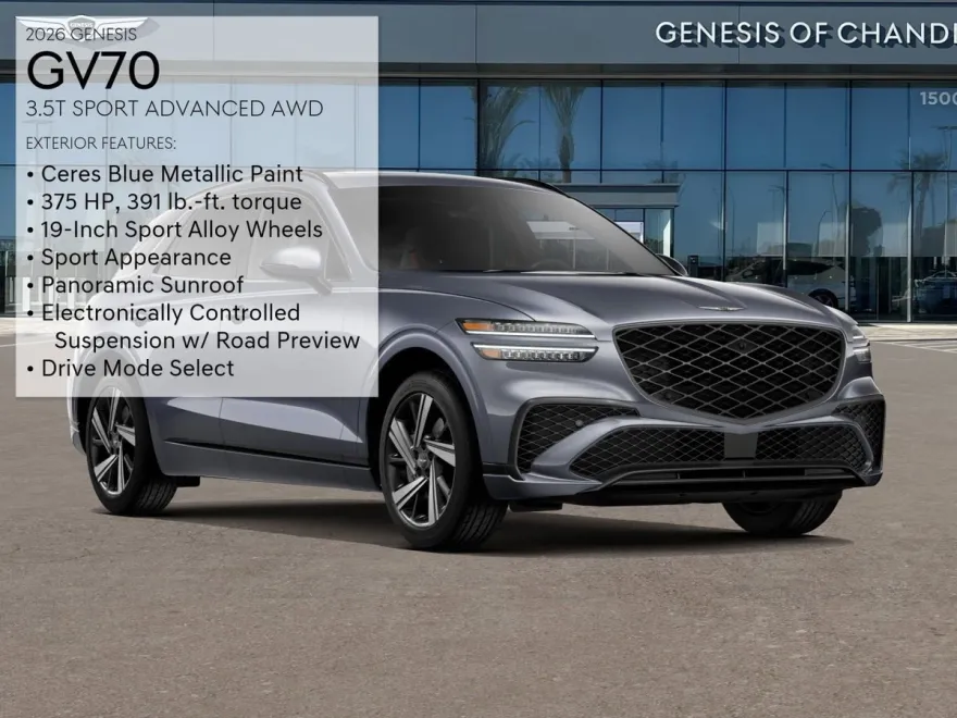 2026 Genesis GV70 3.5T Sport Advanced photo 1