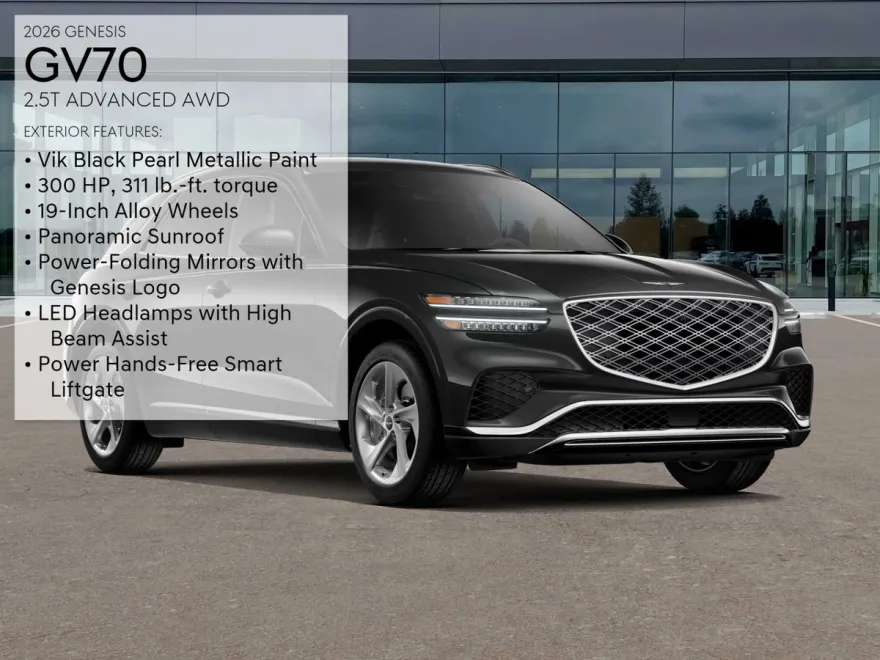 2026 Genesis GV70 2.5T Advanced photo 1