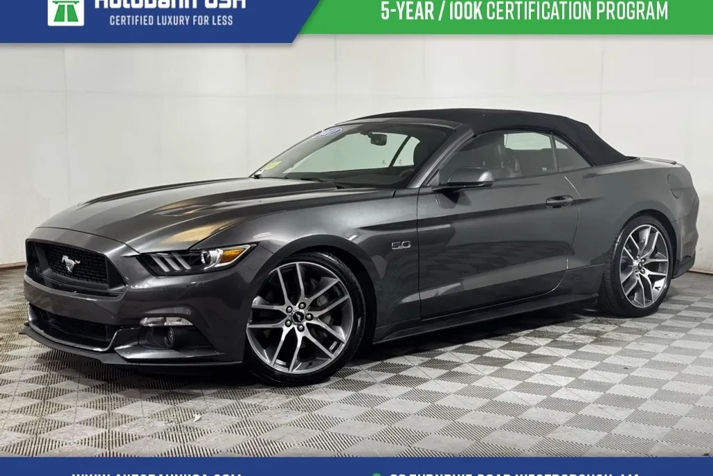2017 Ford Mustang GT Premium Convertible photo 1