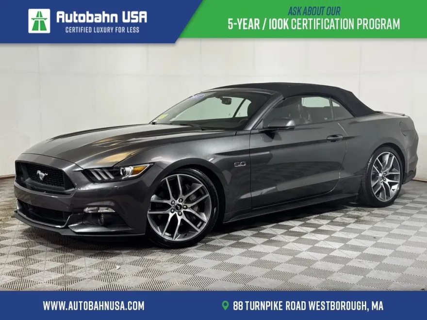 2017 Ford Mustang GT Premium Convertible photo 1